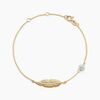 Histoire d'Or Bracelet Powoo Or Jaune Strass