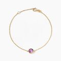 Histoire d'Or Bracelet Arenale Or Jaune Amethyste