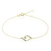 Histoire d'Or Bracelet Eye Or Jaune Oxyde De Zirconium
