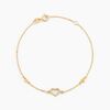 Histoire d'Or Bracelet Oleanne Or Jaune Oxyde De Zirconium