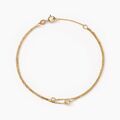 Histoire d'Or Bracelet Virguinia Or Jaune Oxyde De Zirconium
