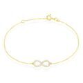 Histoire d'Or Bracelet Klothilda Or Jaune Oxyde De Zirconium