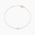 Bracelets sur Grenoble : Histoire d'Or Bracelet Adula Or Jaune Oxyde