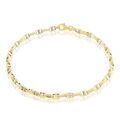 Histoire d'Or Bracelet Carlo Or Bicolore Maille Marine Ronde