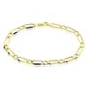 Histoire d'Or Bracelet Ophelio Maille Alternee 1/1 Or Jaune