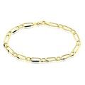 Histoire d'Or Bracelet Ophelio Maille Alternee 1/1 Or Jaune
