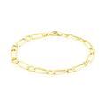 Histoire d'Or Bracelet Ophelio Maille Alternee 1/1 Or Jaune