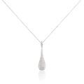 Colliers sur Grenoble : Histoire d'Or Collier Celine Or Blanc Diamant