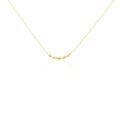 Histoire d'Or Collier Carolyne Or Jaune Oxyde De Zirconium