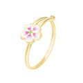 Bagues sur Grenoble : Histoire d'Or Bague Syna Fleur Or Jaune