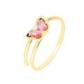 Bagues sur Grenoble : Histoire d'Or Bague Sulivia Papillon Or Jaune