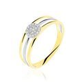Histoire d'Or Bague Elsa Or Bicolore Diamant