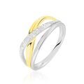 Histoire d'Or Bague Nene Or Bicolore Diamant