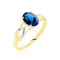 Histoire d'Or Bague Or Bicolore Bonnie Topaze