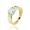 Histoire d'Or Bague Suzana Or Bicolore Topaze