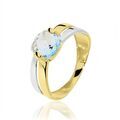 Histoire d'Or Bague Suzana Or Bicolore Topaze