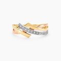 Histoire d'Or Bague Ainhoa Or Tricolore Diamant