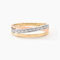 Histoire d'Or Bague Baliatina Or Tricolore Diamant