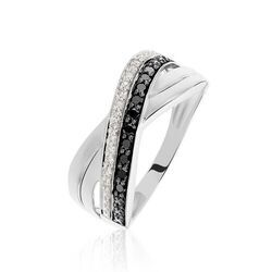 Histoire d'Or Bague Martika Or Blanc Diamant