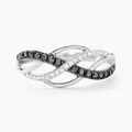 Histoire d'Or Bague Amara Or Blanc Diamant