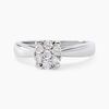 Histoire d'Or Bague Solitaire Artemis Or Blanc Diamant