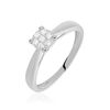 Histoire d'Or Bague Solitaire Artemis Or Blanc Diamant