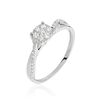 Histoire d'Or Bague Hebe Or Blanc Diamant