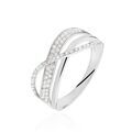 Histoire d'Or Bague Emilie Or Blanc Diamant