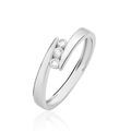 Histoire d'Or Bague Galya Or Blanc Diamant