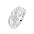 Histoire d'Or Bague Phaedra Or Blanc Diamant