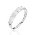 Histoire d'Or Bague Soha Or Blanc Diamant