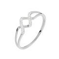 Histoire d'Or Bague Loula Or Blanc Diamant