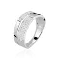 Bagues sur Grenoble : Histoire d'Or Bague Sophia Or Blanc Diamant
