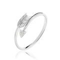 Histoire d'Or Bague Fleche Or Blanc Diamant
