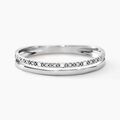 Histoire d'Or Bague Olena Or Blanc Diamant