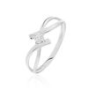 Histoire d'Or Bague Jone Or Blanc Diamant