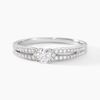 Histoire d'Or Bague Solitaire Katalina Or Blanc Diamant