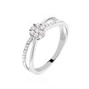 Histoire d'Or Bague Kuta Or Blanc Diamant