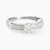 Histoire d'Or Bague Praya Or Blanc Diamant