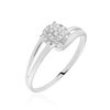 Histoire d'Or Bague Or Blanc Rosalane Diamants