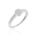 Histoire d'Or Bague Lisyae Or Blanc Diamants