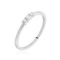 Histoire d'Or Bague Sabine Or Blanc Diamant