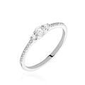 Histoire d'Or Bague Or Blanc Sabine Diamants