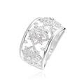 Histoire d'Or Bague Ros&eacute;e Or Blanc Diamant