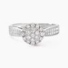 Histoire d'Or Bague Chou Or Blanc Diamant