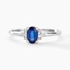 Histoire d'Or Bague Or Blanc Marie Saphir Diamants