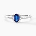 Histoire d'Or Bague Or Blanc Marie Saphir Diamants