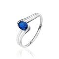 Histoire d'Or Bague Anja Or Blanc Saphir Et Diamant