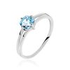 Histoire d'Or Bague Mahina Or Blanc Topaze