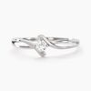 Histoire d'Or Bague Chamirame Or Blanc Oxyde De Zirconium